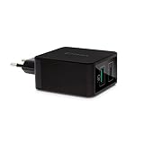 FANTEC Ładowarka QC3-AC22 Quick Charge 3.0 i 2 x porty USB o mocy 33 W, czarna