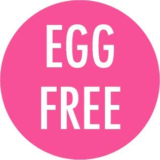 20mm - Bakery Stickers - New/Vegan Friendly/Egg/Dairy Free, 200, Egg Free