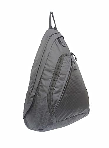 MOCHILA BOLSA TRANSVERSAL TIRACOLO POCHETE SAIDA PARA FONE (Preto)