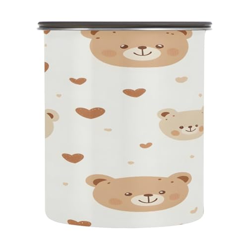 Contenedor Hermético de Acero Inoxidable para Café 17oz miniatura 2