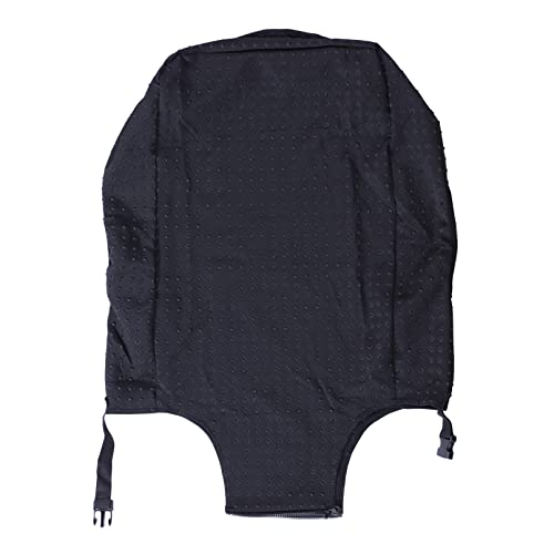 Image of LEAFOREST Spandex Elastic Water Resistant Protective Travel Suitcase Cover Fits 19-32 Inch, Black, L, Dress Up