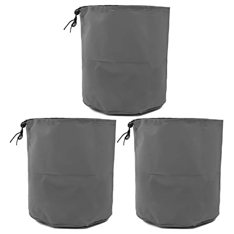 IMIXLOT 3pcs Lawn Mower Trimmer Engine Dustproof Waterproof Cover Bags fit for Stihl Echo Weed Eater Edger Pole Saw (Gray) Cover