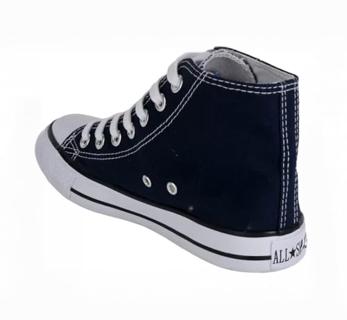Image of Long High Top Canvas Men Sneakers