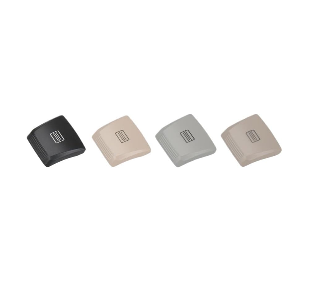 Passend for Benz W222 W205 W213 W253 C-Klasse E-Klasse S-Klasse GLC Schwarz Grau Beige Weiß Schiebedach Fensterschalter Knopf Autozubehör(Beige)