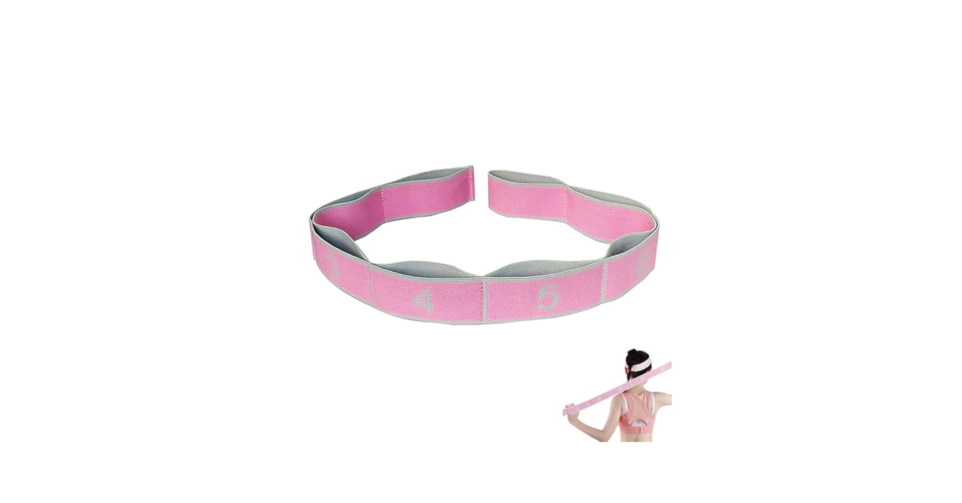 Loops Latin Dancing Stretch Band Resistance Strap Stretching Belt