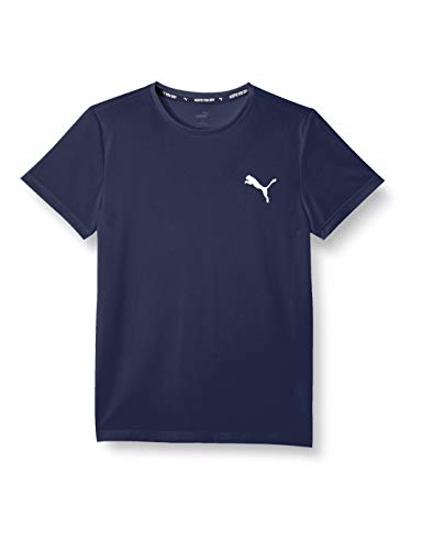 半袖 トレーニング シンプル ACTIVE ESS スモールロゴ Tシャツ ボーイズ 22年春夏カラー ピーコート 160