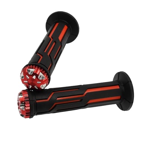 Puños de manillar para moto de cross cubiertas de agarre universales con tubo bloqueo
