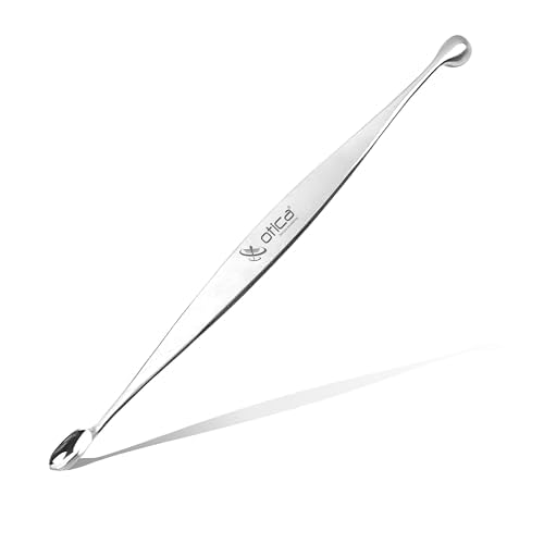 OTICA Surgical Double Ended Bone Scoop Bone Curette Spoon Pack of 1,Size-8 Inch-image-42