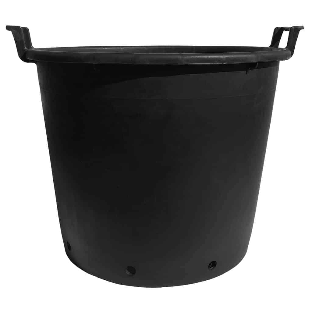 Elixir Gardens 10 x 110 Litre | Large Plastic Outdoor Plant Pot With Handles | 35L, 50L, 75L, 90L, 110L & 130L Tree, Shrub & Garden Tubs/Containers | 1-10 Quantities Available