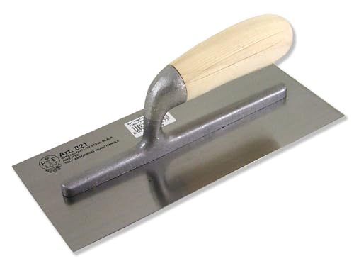 FRACASSO ACCIAIO LISCIO LUNGO SALDATO MANICO LEGNO 360x120 mm Pavan 805/L