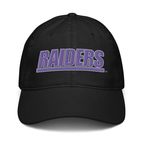 Gorra ajustable oficial Mount Union Purple Raiders miniatura 2