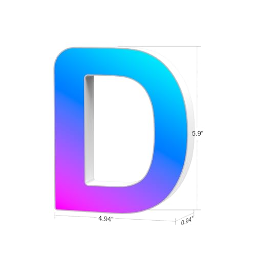 Light Up Letters Marquee Letter LED Lights Music Sync RGB Color Changing by Coplsdors - Used condition - Image 4