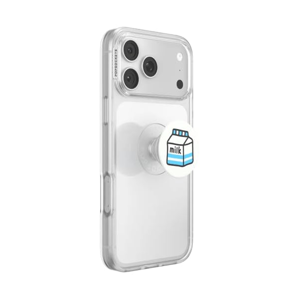 Image of PopSockets Adhesive Phone Grip, Holder- Milk