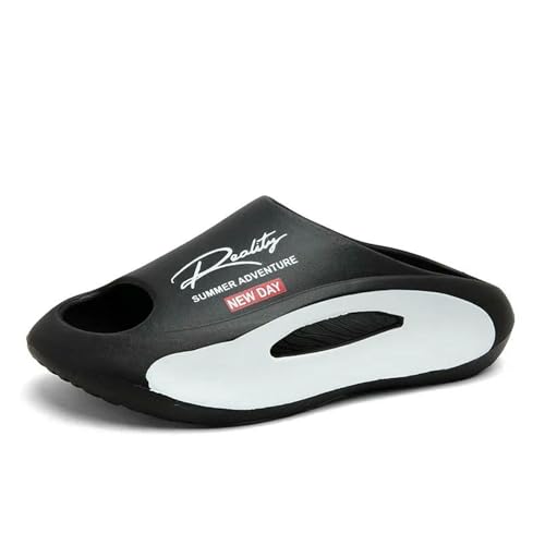 YIMAISZQ Chanclas Hombre Hombres Y Zapatillas De Mujer Moda Antideslizantes Pareja Eva 2 Color 36-45-b33-720-5-negro-40-41