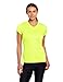 Top de manga corta para mujer Asics Ready Set, X-Large, Neon