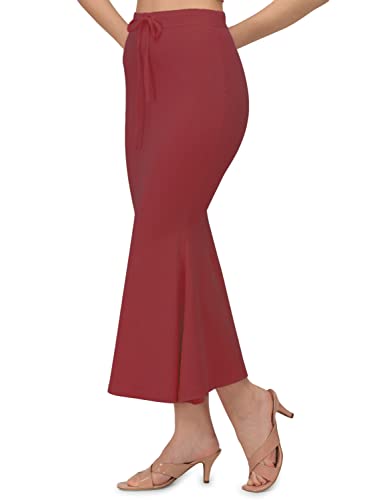 Image of Mehrang Lycra Saree Shapewear Petticoat for Women, Cotton Blended,Petticoat,Skirts for Women,Shape Wear Dress for Saree