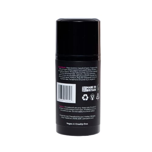 PimpdINK Moisturiser & Vibrancy Serum Tattoo Aftercare for Protecting and Restoring your Inks colours (100ml Airless Pump) - Image 2