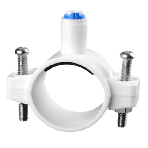 Drain Saddle, 1/4 Inch Quick Connect Water Filter, PP Sink Saddle Reverse Osmosis