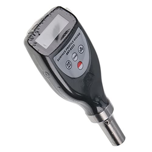 Image of Surface Profile Gauge SRT-6223 for Blast Cleaned Surfaces | 0-800 μm / 29.5 mils range, tungsten carbide tip, metric /imperial conversion, average calculation, carrying case included