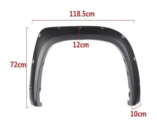 Guardabarros para Toyota Tundra 2014-2017: protector de coche contra salpicaduras de barro 6