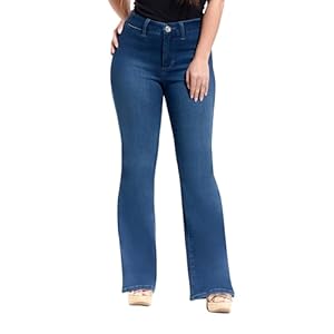 1822 Denim Women’s 30″ High Rise Better Butter Trouser Slim Boot Jeans in Lena