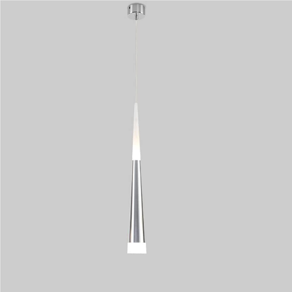 Suspension conique rouge 4000K pour bar et cuisine moderne