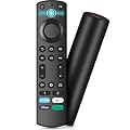 Replacement Remote for All Fire Series, Compatible for FireStick (2 Gen/3 Gen/HD/4K/4K Max/Lite), TV Cube (1st/2nd/3rd Gen), Fire Smart TV 3rd Gen and Omni, Insignia-TCL-Pioneer Smart TVs