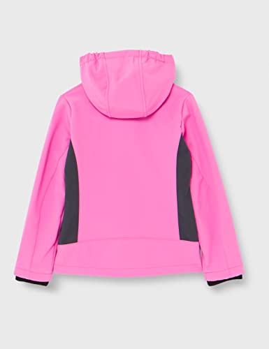 Chaqueta softshell infantil CMP Purple Fluo cazadora abrigo niño 110 3