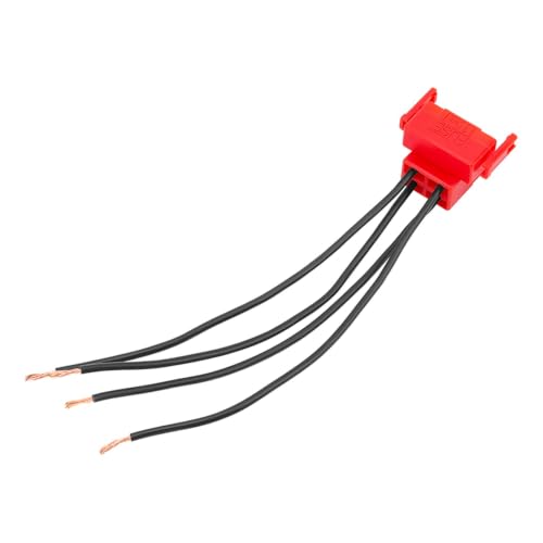 Relé de solenoide de arranque de 4 vías, conector de clavija y arnés 6