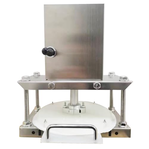 guoyjmm Machine à Presser la pâte à Pizza électrique, Rouleau à pâte électrique Commercial de 22 cm, Machine à Presser la pâte à Pizza, Machine à fabriquer des Tortillas