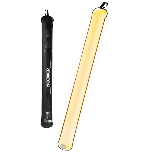 NEEWER Basics 21W Handheld LED Fill Light, 35.5" Bi Color Portabl...