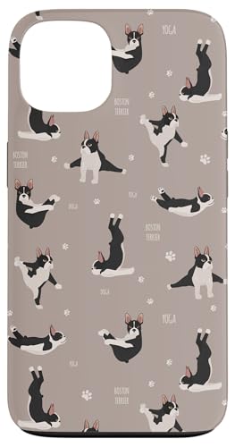 iPhone 13 Boston Terrier Pattern Case