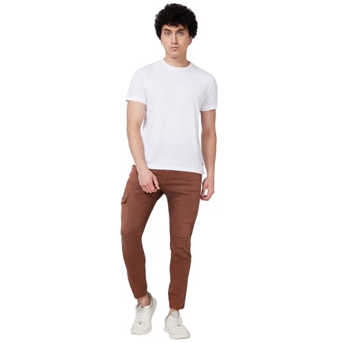Image of Spykar Men's Rover Regular Fit Mid Rise Casual Jeans