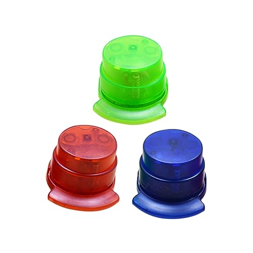 Grapadora sin grapas mini de oficina y escritorio hecha en ABS resistente pack de 6