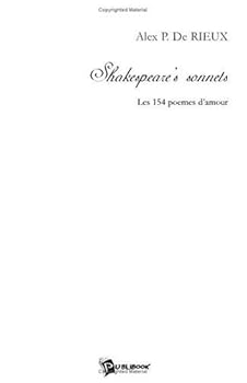 Paperback Shakespeare'S Sonnets [French] Book