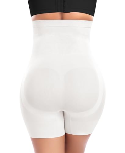 Image of Womens Shapewear Shorts Tummy Control Body Shaper Thigh Slimmer Slip Shorts for Under Dress Shapewear Underwear