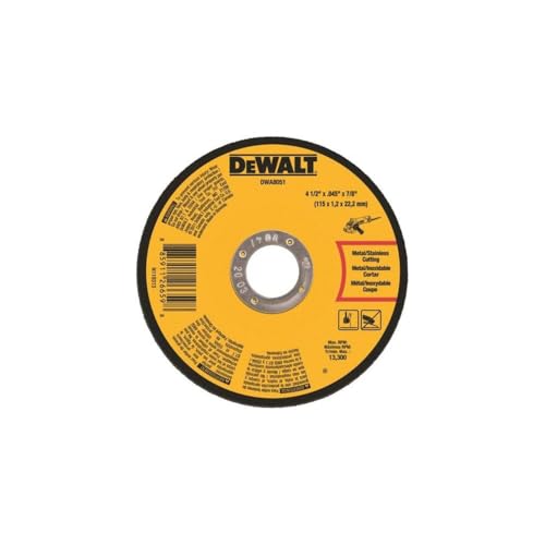 Dewalt 4-1/2In X .045In X 7/8In Metal Cut-Off Wheel-10 Pack