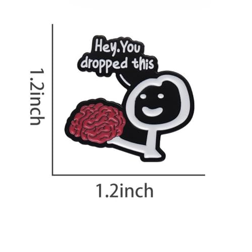 Image of Enamel Pins Cute Lapel Badge Funny Pins for Backpacks Hats Clothes Decorative, Men Women's Brooches Pins Gifts