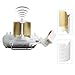 RCGEEK Range Extender Signal Booster Antenna Copper Parabolic Compatible with DJI Phantom 3 Standard Phantom 3 SE Remote Controller