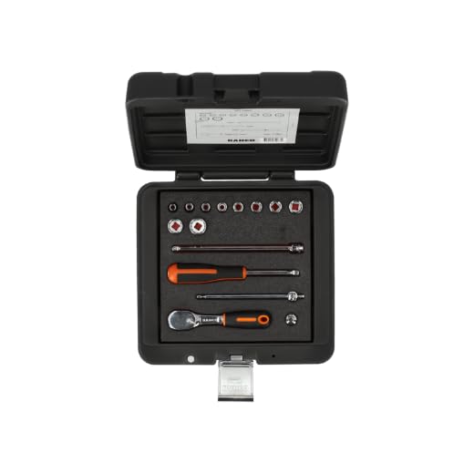 Bahco A6716DZ coffret douilles 1/4 avec accessoires pour serrage mécanique - 3