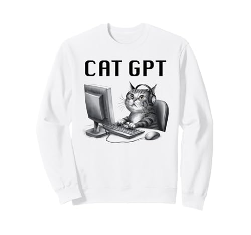 CAT GPT �ʔ��� AI Cat - �R���s���[�^�[ �`���b�g �{�b�g ���[�����X �L�e�B ����� �g���[�i�[