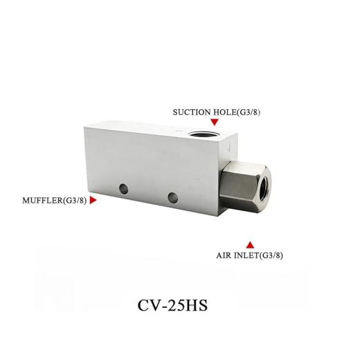 Ventouse et interrupteur de pression négative CV-25HS pour manipulateur d'usine