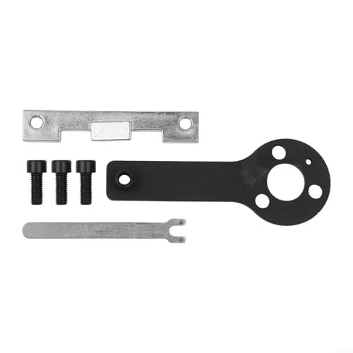 Yuanpgky Kit de herramientas de correa de distribución para motores Punto para Evo Panda 1.1 1.2 1.4L 8V, soporte de árbol de levas de acero al carbono y juego de herramientas de bloqueo del cigüeñal