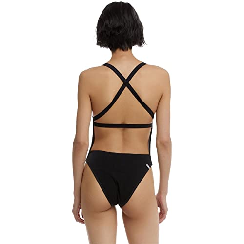 Image of Body Glove Women's Standard Smoothies Electra Solid One Piece Swimsuit with Strappy Back Detail