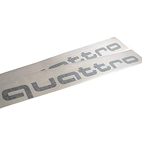 Film de finition Audi 4G0064317X7W aspect argent métallisé exclusif pour design extérieur