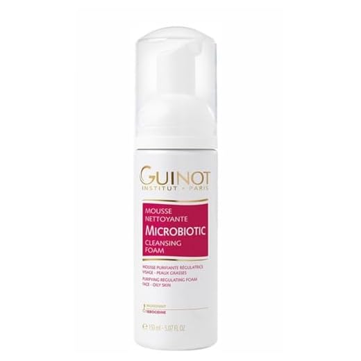 Guinot Microbiotic Purifying Cleansing Face Foam Oily Skin Woman 150 Ml