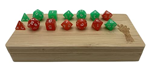 Gargoyle TTRPG Character Organizer Case, DnD Dice Tray and 2 Dice Sets, Players Travel Box - Image 3
