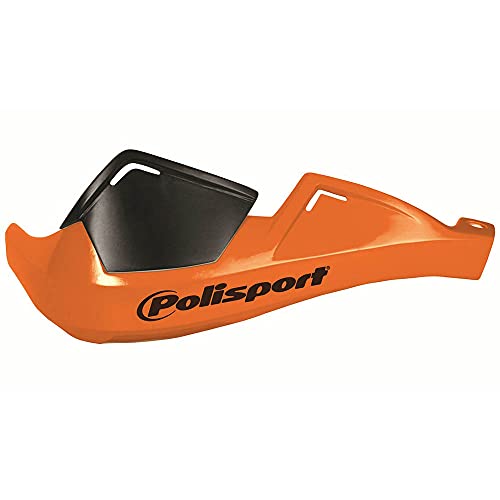 Protège-mains Polisport Evolution orange intégral pour moto