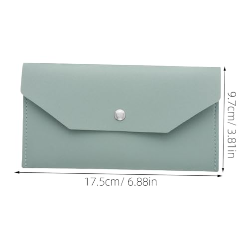 Cash Envelope Wallet for Women Elegant PU Wallet Portable Coin Purse Card Holder Multipurpose Use Small for Everyday Style2