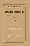  Ueber Brennstoff Ueber Gewinnung von Eisen und Stahl Durch Direktes Verfahren (German Edition)